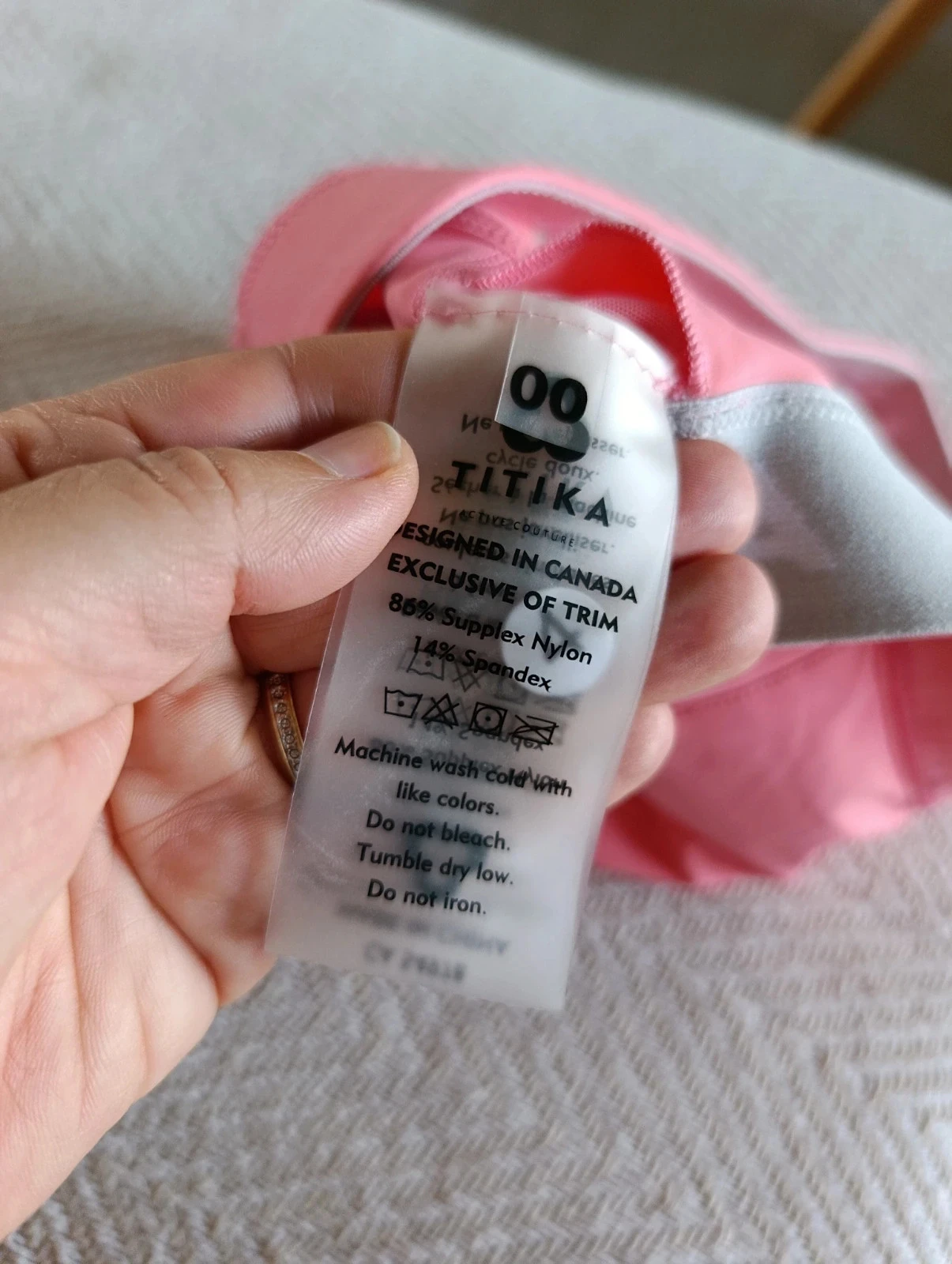 Brasier deportivo Titika rosa – Talla XS – Sostén medio – photo 5